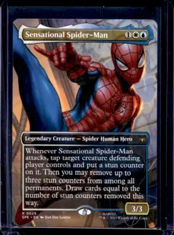 2025 Magic MTG Marvel's Spider-Man Sensational Eternal Foil Rare #0025 - Image 1