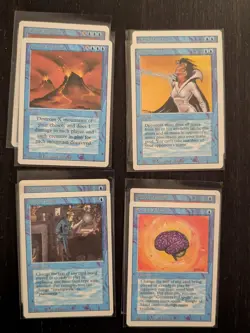 REVISED * Blue Lot of 77: Counterspell, Lord of Atlantis * Mostly NM * MtG - Image 1