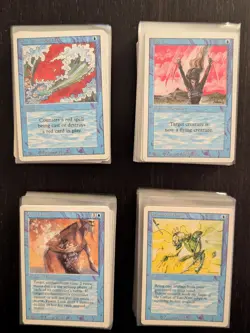REVISED * Blue Lot of 77: Counterspell, Lord of Atlantis * Mostly NM * MtG - Image 2