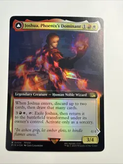 Joshua Phoenix's Dominant Extended FOIL Final Fantasy MTG MINT 0494 - Image 1