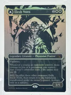 MTG Magic the Gathering Showcase Foil Elesh Norn the Argent Etchings Mom 0292 - Image 2