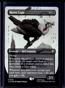2025 Magic MTG Avatar The Last Airbender Raven Eagle #0324 - Image 1