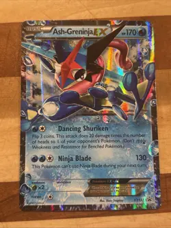 Pokemon TCG Ash-Greninja EX XY133 - Image 1