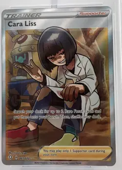 2021 POKEMON SWORD & SHIELD SHINING FATES #067 FULL ART/CARA LISS PSA 10 - Image 2