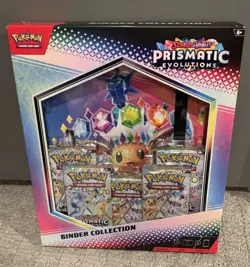 Pokemon TCG: Scarlet & Violet Prismatic Evolutions Binder Collection New Sealed - Image 1