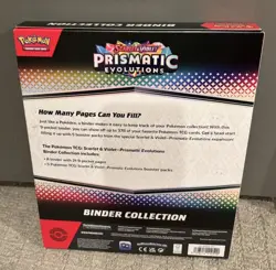 Pokemon TCG: Scarlet & Violet Prismatic Evolutions Binder Collection New Sealed - Image 3