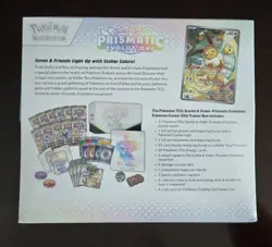 Prismatic Evolutions Pokemon Center Exclusive Elite Trainer Box ETB SEALED - Image 2