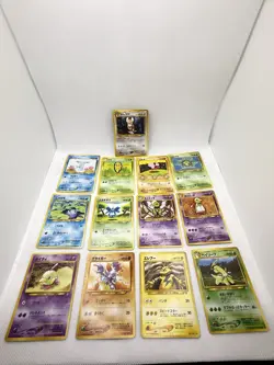 Vintage 99 Gold, Silver, To A New World & 2000 Crossing The Ruins Pokemon Lot 13 - Image 1