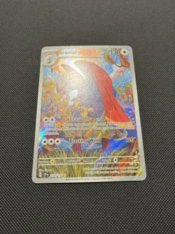 Pokemon TCG Braviary 214/191 SV08: Surging Sparks Illustration Rare Near Mint - Image 2
