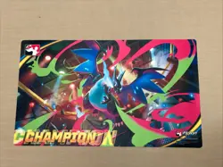 Mega Charizard X CHAMPION PLAYMAT Play Pokemon League Cup Pokemon TCG - Image 1