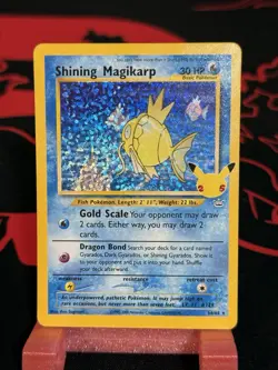 POKEMON - SHINING MAGIKARP CELEBRATIONS SECRET RARE 66/64 (NM) - Image 1
