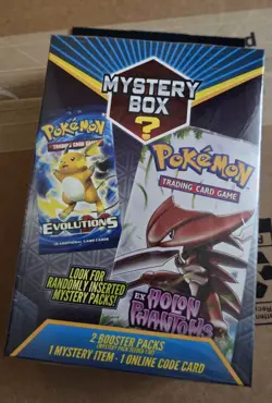 Pokemon Mystery Vintage TCG Blue Box Brand New Sealed 2021 Walgreens Exclusive! - Image 1