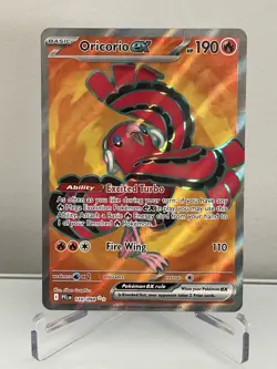 Pokemon TCG Oricorio ex 110/094 Me02: Phantasmal Flames Full Art Holo - Image 1