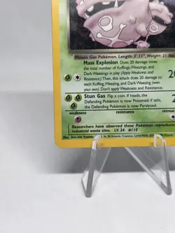 Pokemon TCG Dark Weezing 14/82 Team Rocket Holo Rare - Unlimited - WOTC Vintage - Image 4