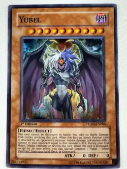 Yubel [PTDN-EN006] 1st Edition Super Rare Holo Phantom Darkness LP Yugioh - Image 1