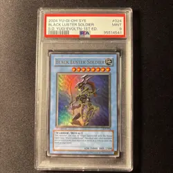 Black Luster Soldier 1st Edition SYE Psa 9 Yugioh Card - Image 1
