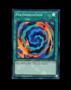 YU-GI-OH! POLYMERIZATION HOLO LOB-EN059! SEE COND - Image 1
