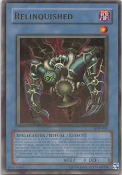 1996 TCG Unlimited RELINQUISHED HOLO RARE #SDP-001 - Image 1
