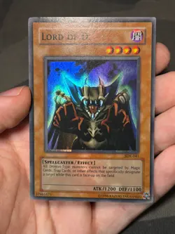 Lord of D. SDK-041 Super Rare Foil Shift Error Yu-Gi-Oh - Image 1