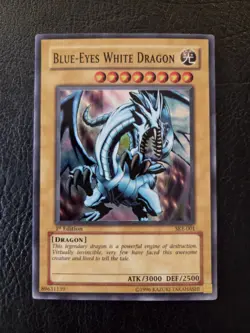 Blue-Eyes White Dragon Starter Deck: Kaiba Evolution 1st Edition SKE-001 Super - Image 1