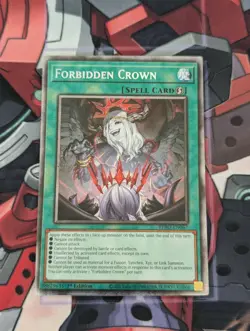 Forbidden Crown-Starlight Rare-BPRO-EN067-1st Edition-Freshly Pulled YuGiOh - Image 1