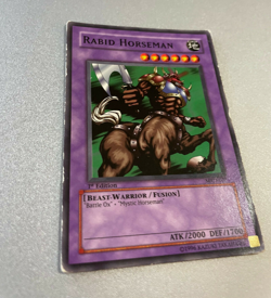 Rabid Horseman - MRD-077 - Common - 1st Edition - Damaged - YuGiOh! - Image 3