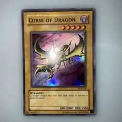 Curse Of Dragon - LOB-066 - Super Rare - Unlimited - Original Print - NM/VLP - Image 1
