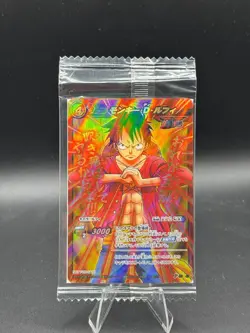 Monkey D. Luffy P OP 47 Promo SEALED Japanese One Piece Miracle Battle Carddass - Image 1