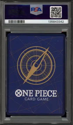 One Piece CCG Ulti Alternate Art PRE ERRATA OP01-093 PSA 10 Gem Mint - Image 2