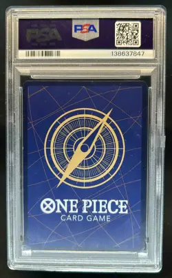 2025 One Piece A Fist of Divine Speed Vinsmoke Reiju Alt Art #OP11-047 PSA 9 - Image 2