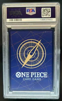 2025 One Piece A Fist of Divine Speed Zeus Alt Art #OP11-106 PSA 10 - Image 2