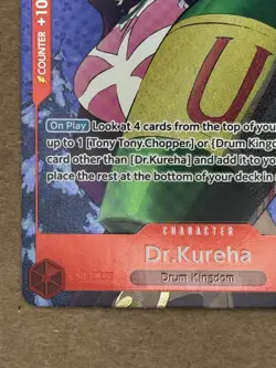 One Piece Dr.Kureha OP08-015 Alt Art Rare Two Legends English Nm - Image 4