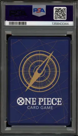 One Piece CCG Ulti Alternate Art PRE ERRATA OP01-093 PSA 10 Gem Mint - Image 2