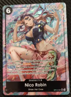 One Piece EN OP12-087 Nico Robin SR Alt Art NM-MT - Image 1