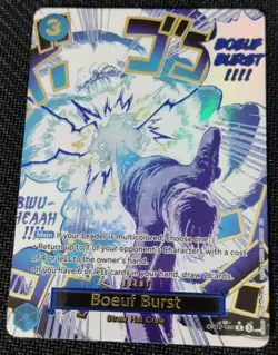 One Piece EN OP12-060 Boeuf Burst Alt Art R NM-MT - Image 1