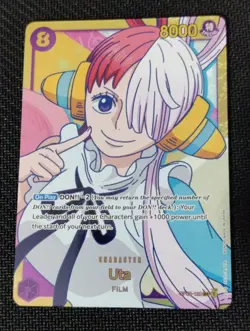 One Piece EN OP02-120 Uta SEC Alt Art NM-MT - Image 1