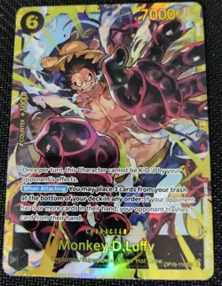 One Piece EN OP10-118 Monkey D. Luffy SEC Alt Art NM-MT - Image 1