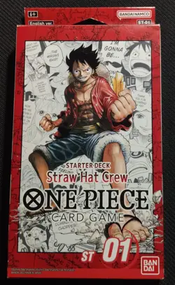 Bandai One Piece Starter Deck Straw Hat Crew ST-1 Sealed English - Image 1