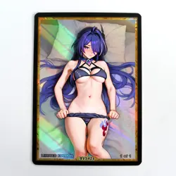 ACHERON Waifu Anime Card LIMITED 1/1 Custom TCG Holo Goddess Story ACG T13421 - Image 1