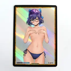 A-CHAN Waifu Anime Card LIMITED 1/1 Custom TCG Holo Goddess Story ACG T13418 - Image 1