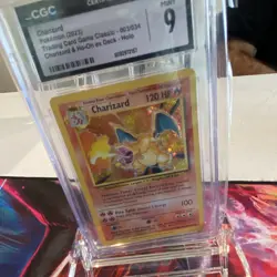 Pokemon Charizard 003/034 Trading Card Game Classic 2023 CGC 9 Holo - Image 1