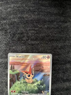 Pokemon TCG Victini Black Star Promo Card 208 LP See Photos - Image 3
