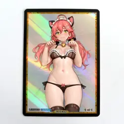 35P Waifu Anime Card LIMITED 1/1 Custom TCG Holo Goddess Story ACG T13412 - Image 1