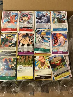 One Piece 4500 Cards Bulk Lot TCG Card Game Mixed Cards ENGLISH - Image 1