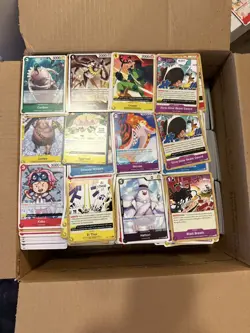 One Piece 4500 Cards Bulk Lot TCG Card Game Mixed Cards ENGLISH - Image 2