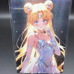 Usagi Tsukino Anime Waifu Card Doujin ACG Goddess Holo - Image 1