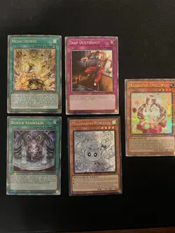 Yu-Gi-Oh Quarter Century Stampede Lot Of 5 Cards - Image 1