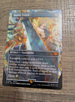 NO RESERVE - MTG: Buster Sword Universes Beyond Final Fantasy Card 0351 NM/M - Image 1