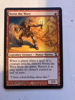 Norin the Wary - Original Time Spiral Regular MTG Chaos Magic the Gathering - Image 1