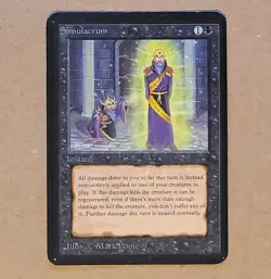 MTG - Magic the Gathering - Alpha Simulacrum - MP+ - Image 1